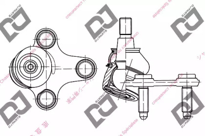 Шарнир DJ PARTS DB1169